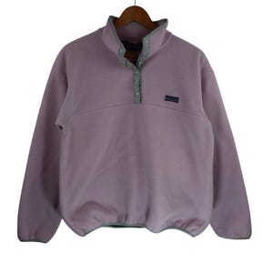 Pink Patagonia Synchilla Snap Pullover - Etsy