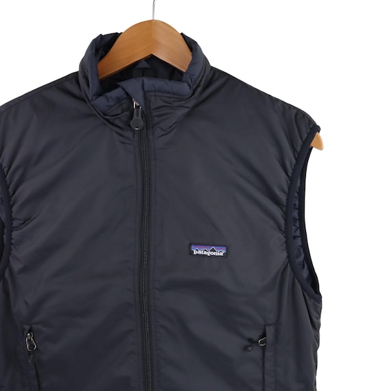 Patagonia Vintage Puffball Vest Mens XS/S Black Insulated Quilted