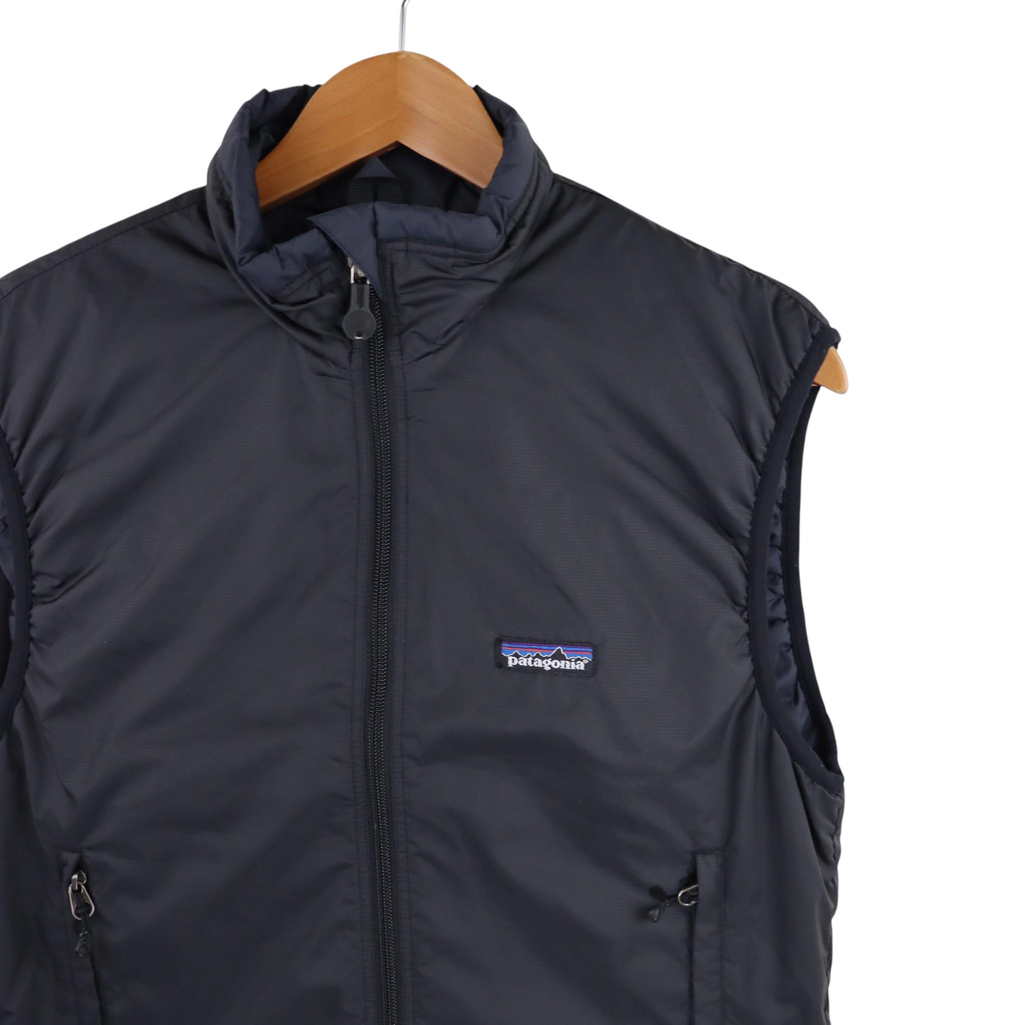 Patagonia Vintage Puffball Vest Mens XS/S Black Insulated Quilted