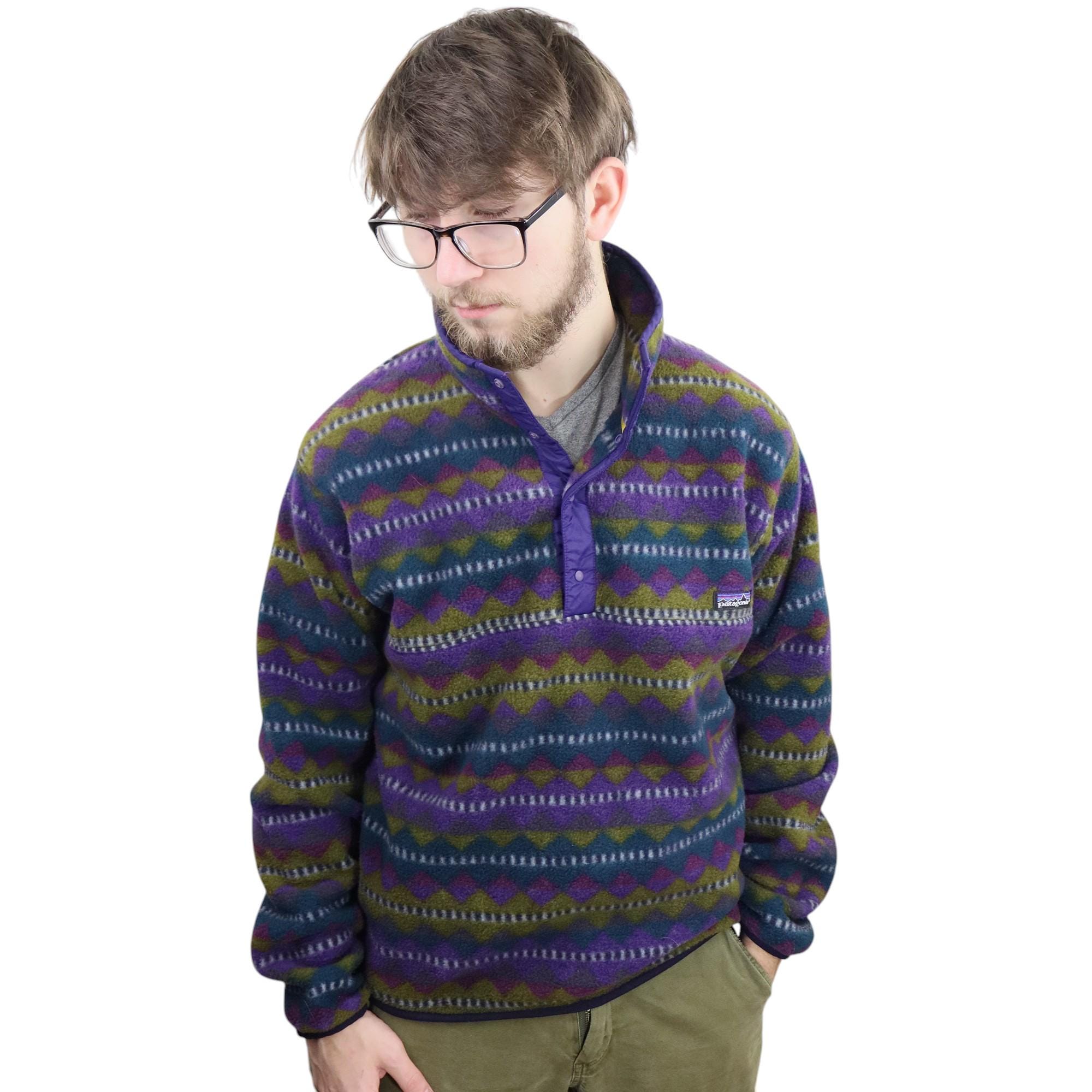 New Vintage 90s 1992 Patagonia Sacajawea Geo Diamond Aztec Tribal