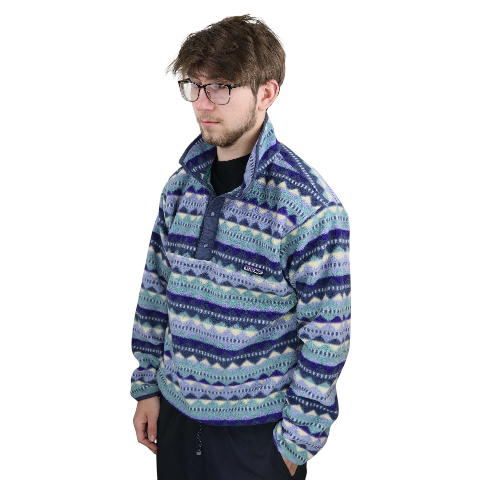 Vintage 90s 1992 Patagonia Sacajawea Geo Diamond Aztec Tribal