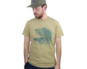 Patagonia Shirt Beneficial T's Vintage 90s Organic Cotton Aloha