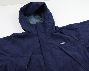 Vintage 90s 1998 Patagonia Full Zip Waterproof Fishing Guide Rain