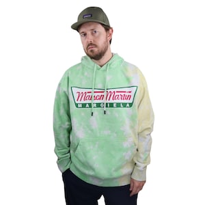 パーカー・フーディ MM6 Maison Margiela TIE-DYE HOODIE Mm6 Maison Margiela Hoodie with tie-dye pattern and kangaroo