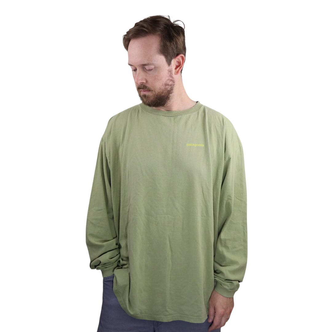 Vintage 90s Patagonia Beneficial Graphic T Shirt Mens XXL Made in