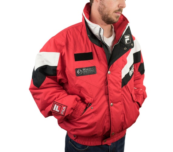 fila ski jacket mens