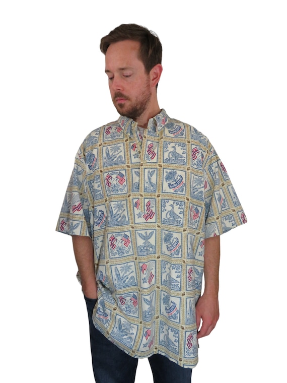 Vintage 90s Limited Issue Reyn Spooner Popover Haw