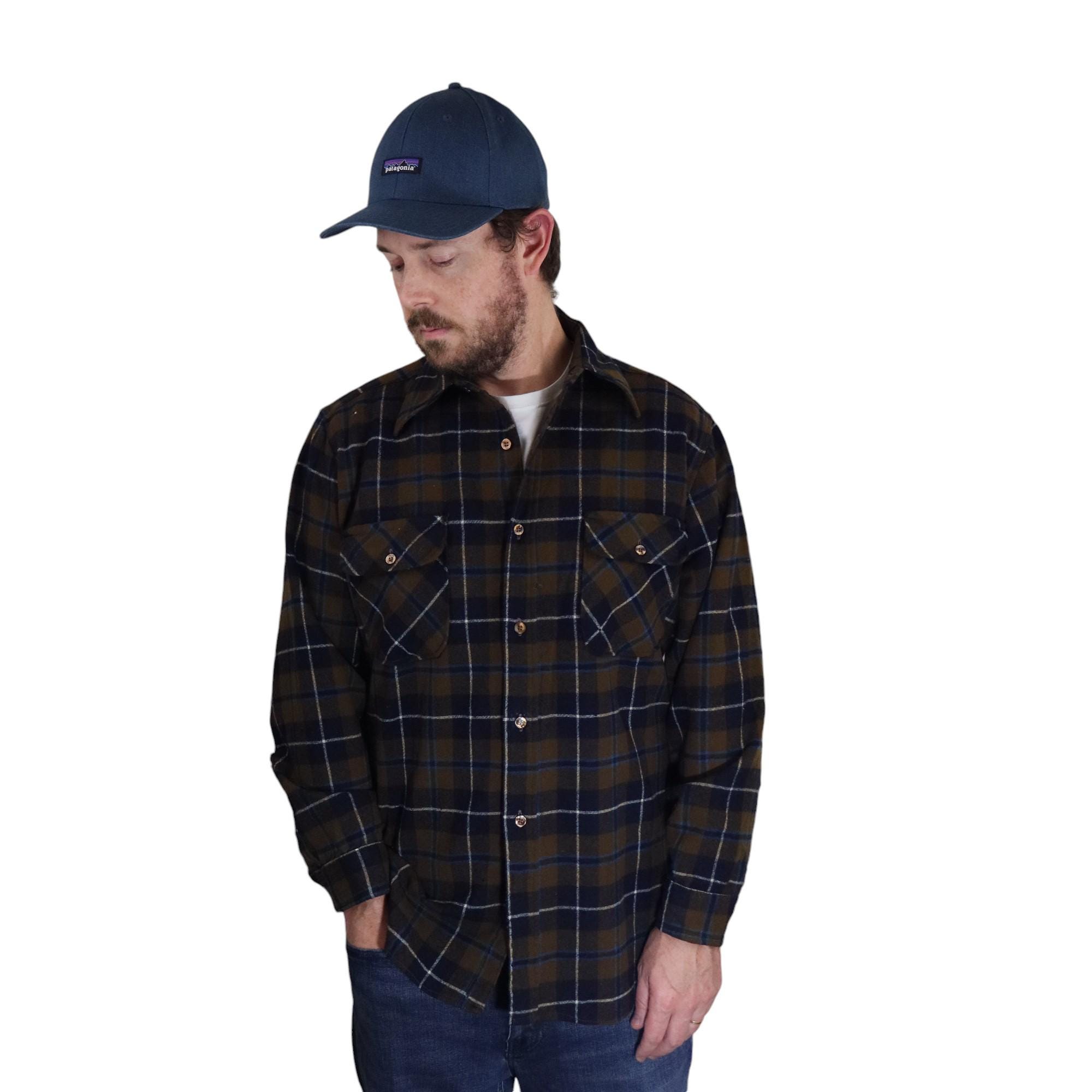 Vintage 80s 90s Pendleton Virgin Wool Long Sleeve Flannel