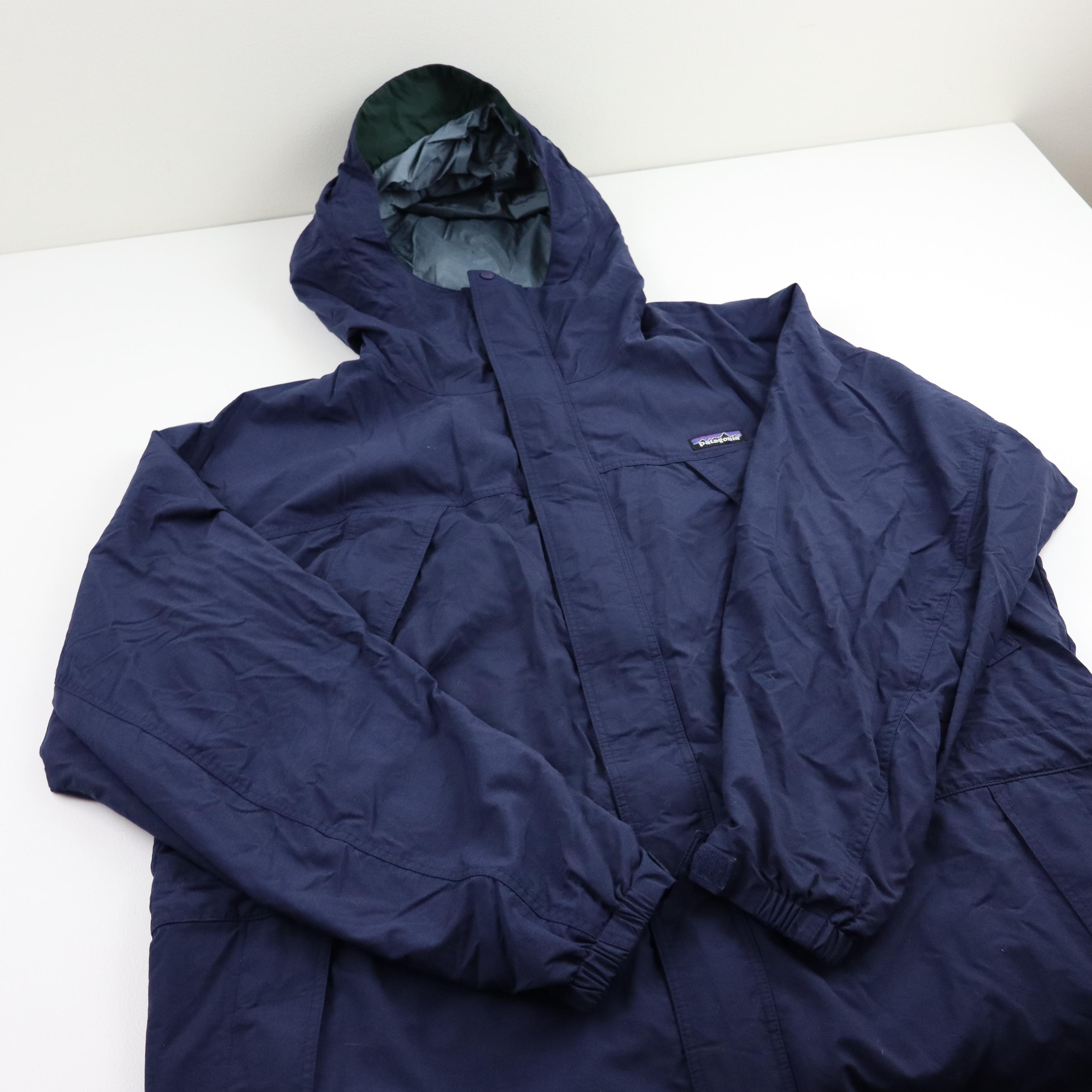 Vintage 90s 1998 Patagonia Full Zip Waterproof Fishing Guide Rain