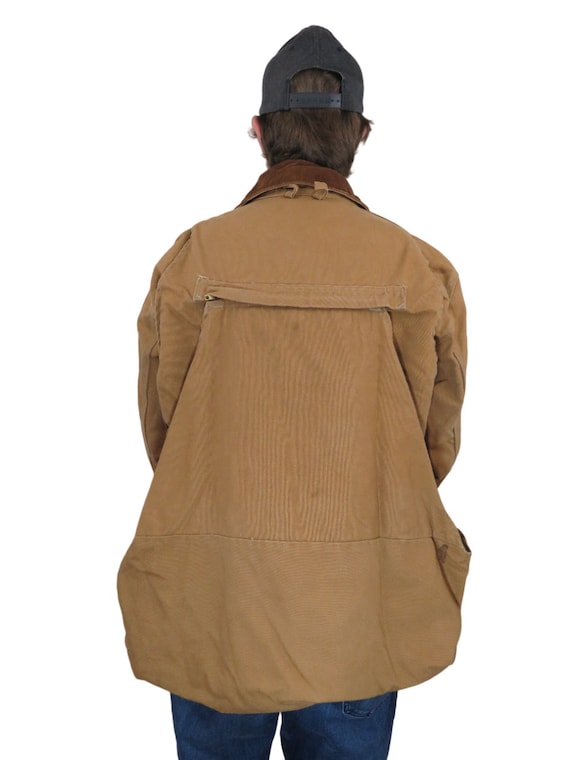 Vintage Carhartt Shooting Bird Hunting Jacket Large Canvas Game