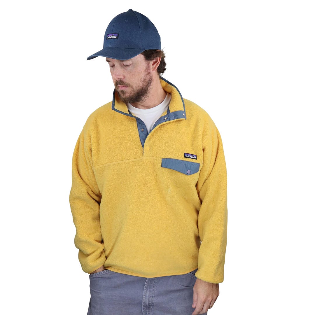 Vintage 1997 Patagonia Synchilla Fleece Snap-t Pullover Jacket