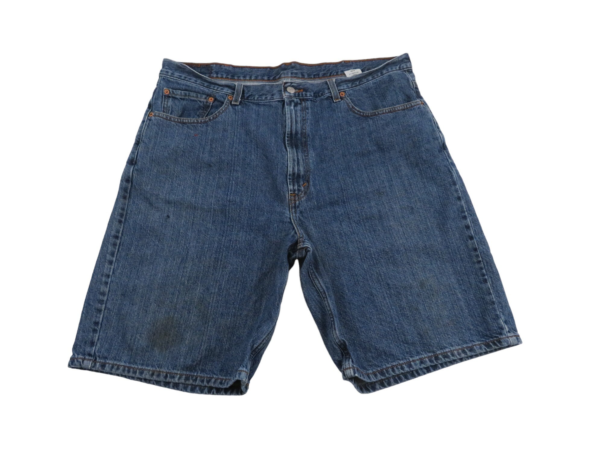 PACO JEANS ルーズフィットデニムショートパンツ　38インチ PACO JEANS ルーズフィットデニムショートパンツ 38インチ 468