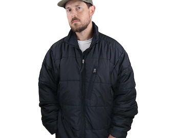 Vintage 80s 90s Patagonia Synchilla Fleece Lined Shelled Bomber