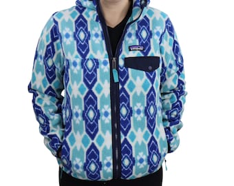 Patagonia Prairie Dawn Jacket Blue Full Zip Coat RN 51884 Women's
