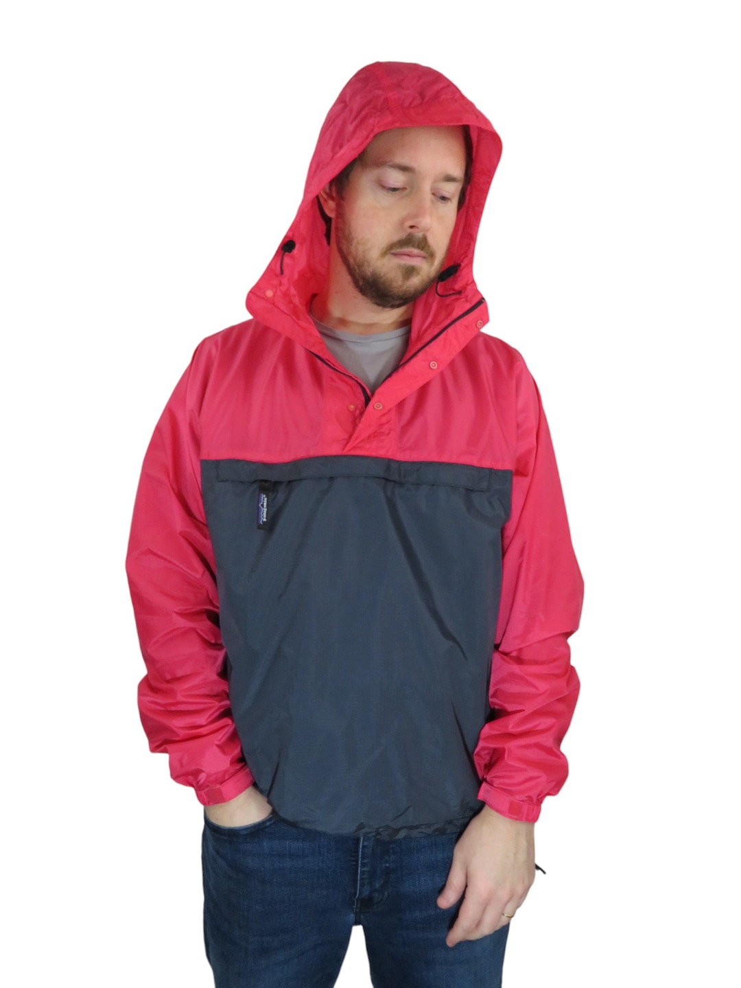 patagonia 三角タグ　80s featherweight jaket 80's PATAGONIA フリースジャケット 