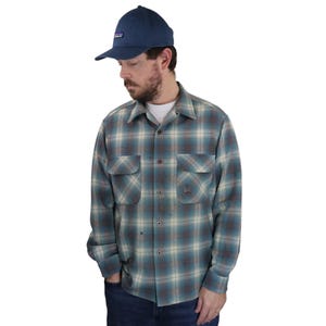 Vintage Blue Pendleton Board Shirt Made in USA Size Medium - Etsy