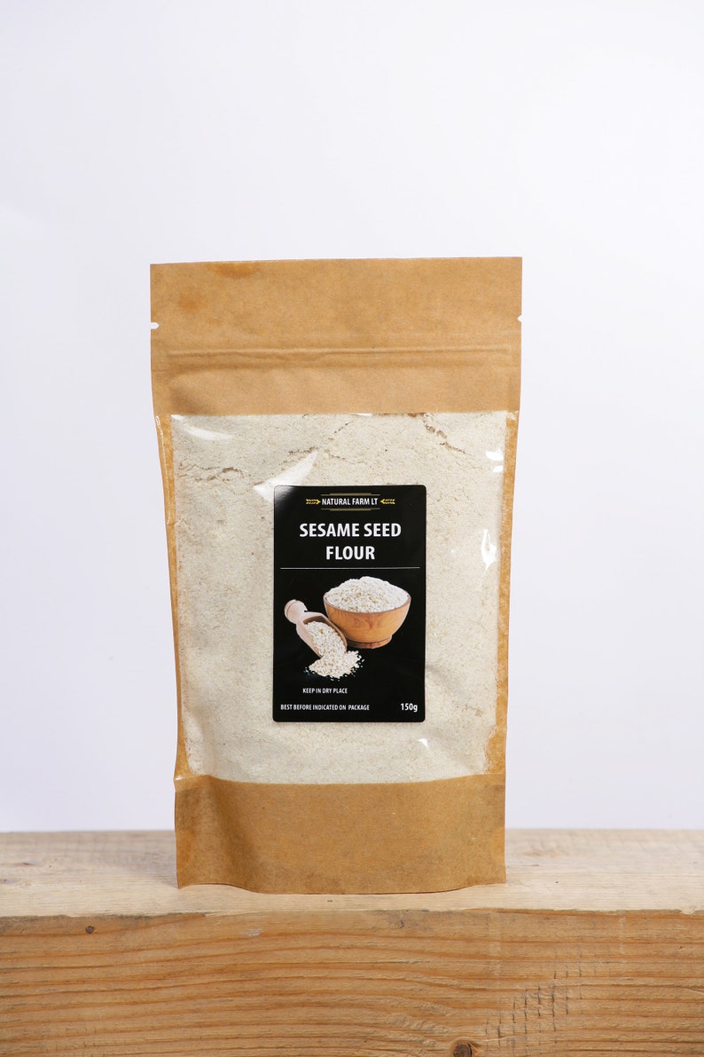 Sesame Seed Flour 100 Natural Premium Quality 5.29oz 150g Etsy Canada