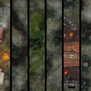 Battle Map 4K, DnD Battle Map, D&D, Battlemap, Dungeons and Dragons, 5e, Roll20, Fantasy Grounds, Foundry, VTT, Digitale kaart
