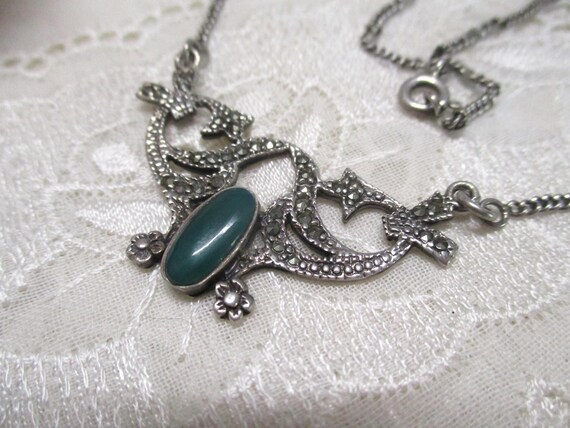 Pendentif Ancien En Argent Massif 925 - Style Art Nouveau, Ethnique, Créateur