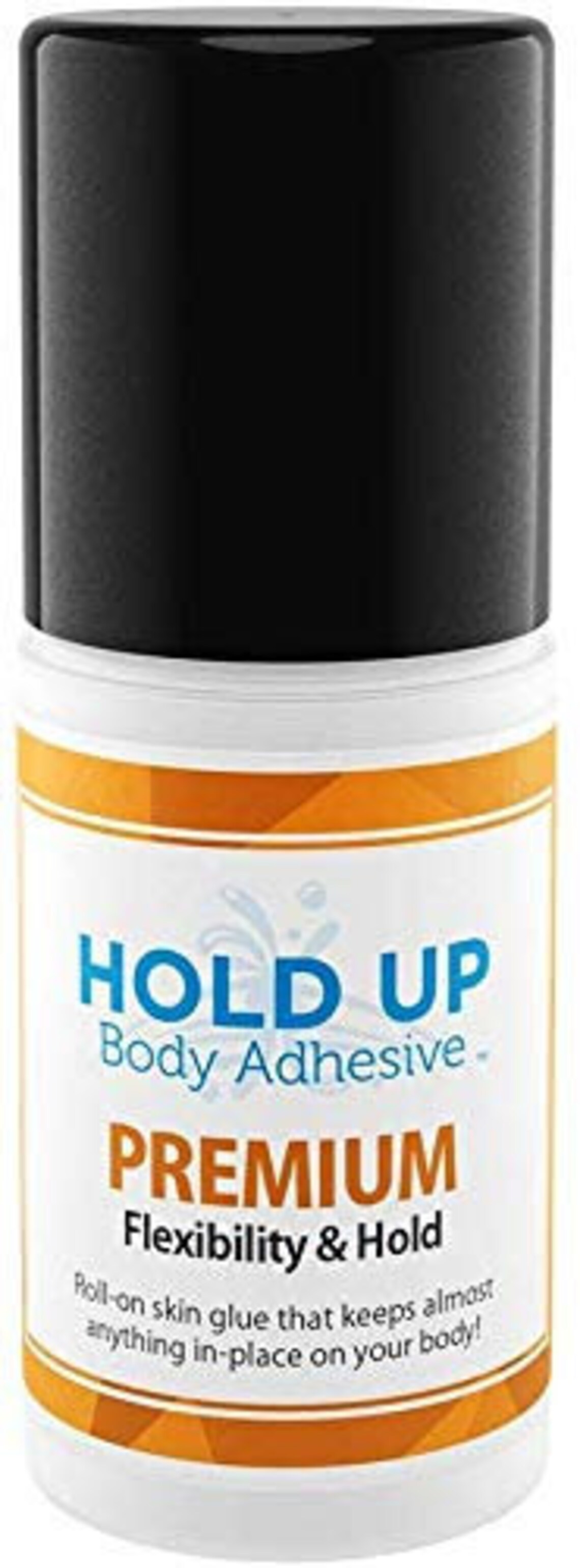 Hold Up Body Adhesive Premium, RollOn Applicator, Glue for Compression
