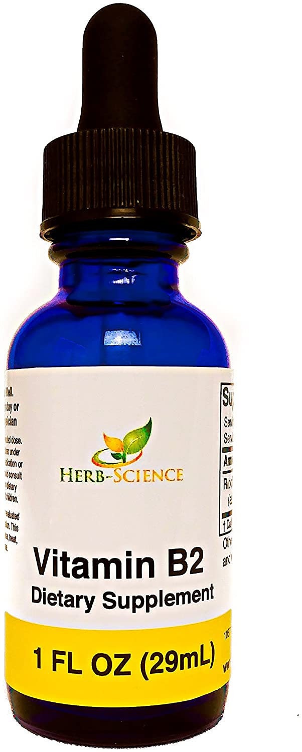 Liquid Vitamin B2 Riboflavin Drops Alcoholfree Extract Etsy