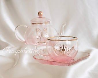 Clear Card Inspired Tea Set