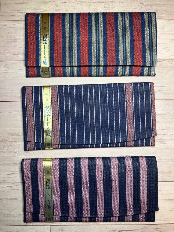 Japanese kimono wallet/checkbook case - image 1