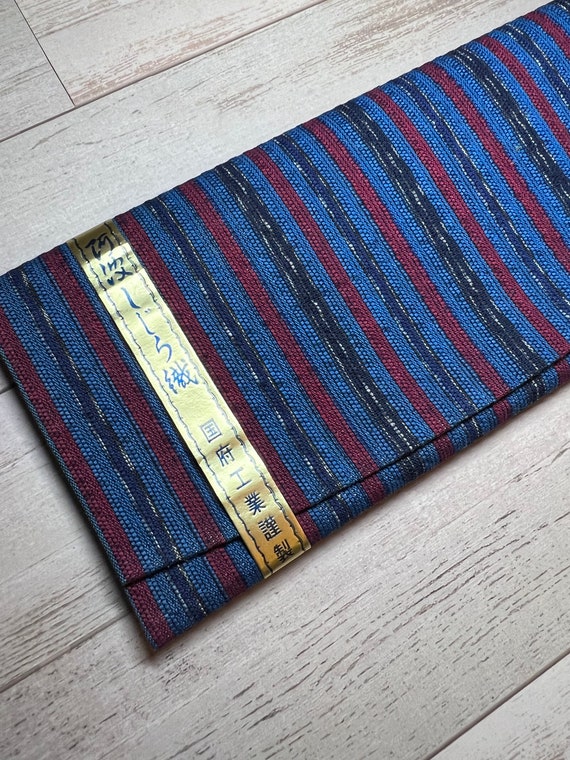 Japanese kimono wallet/checkbook case - image 4