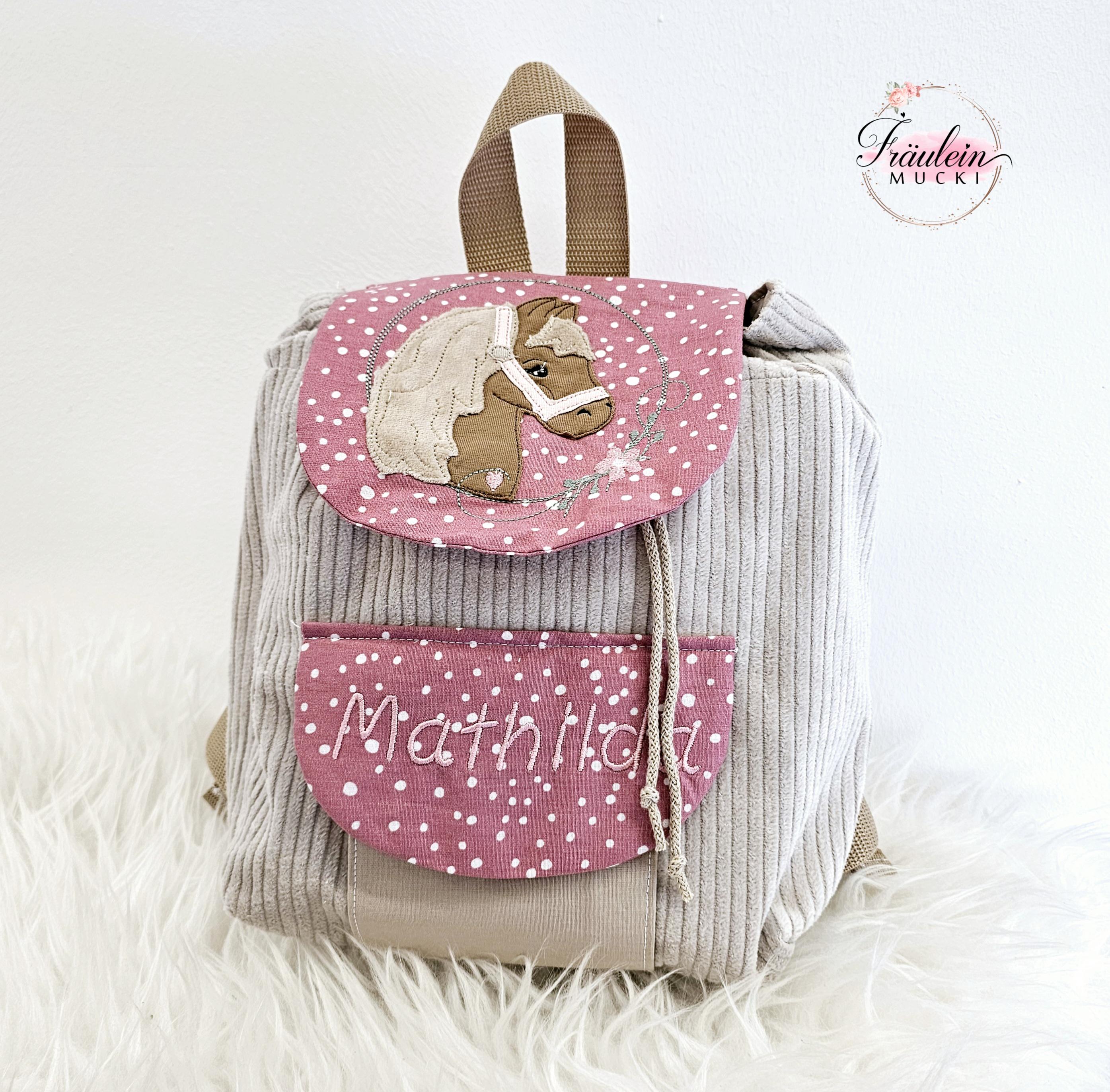 Sac à dos maternelle, sac à dos enfant, sac maternelle velours