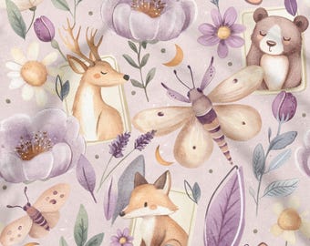 Lilac woodland