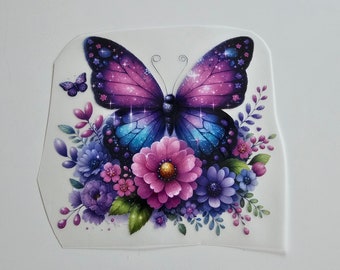 Iron-on picture butterfly in-house production
