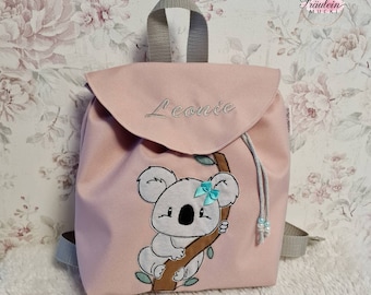 Kindergarten backpack, backpack child, kindergarten bag, koala, water repellent, by name