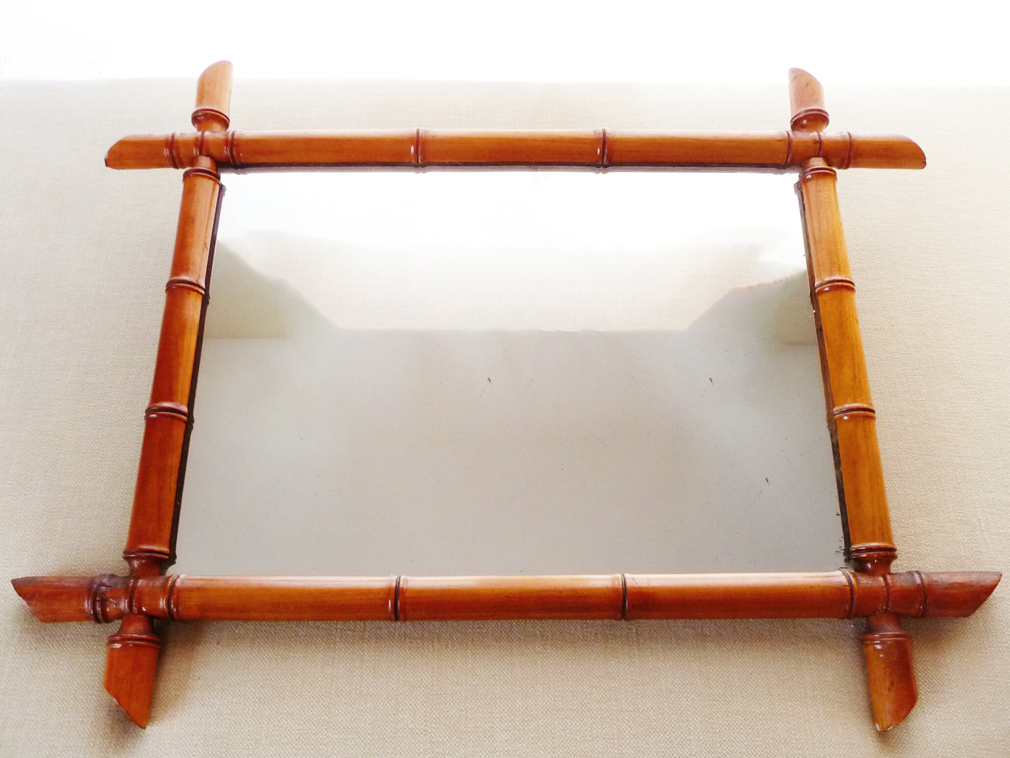 Français miroir En Bambou,