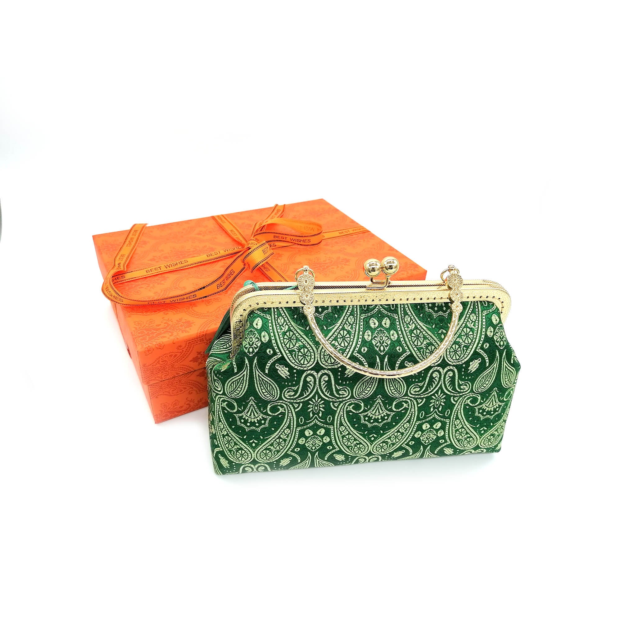 Jade green purse outlet