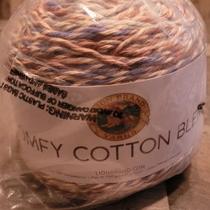 Comfy Cotton Blend by Lion Brand - 1 skein driftwood