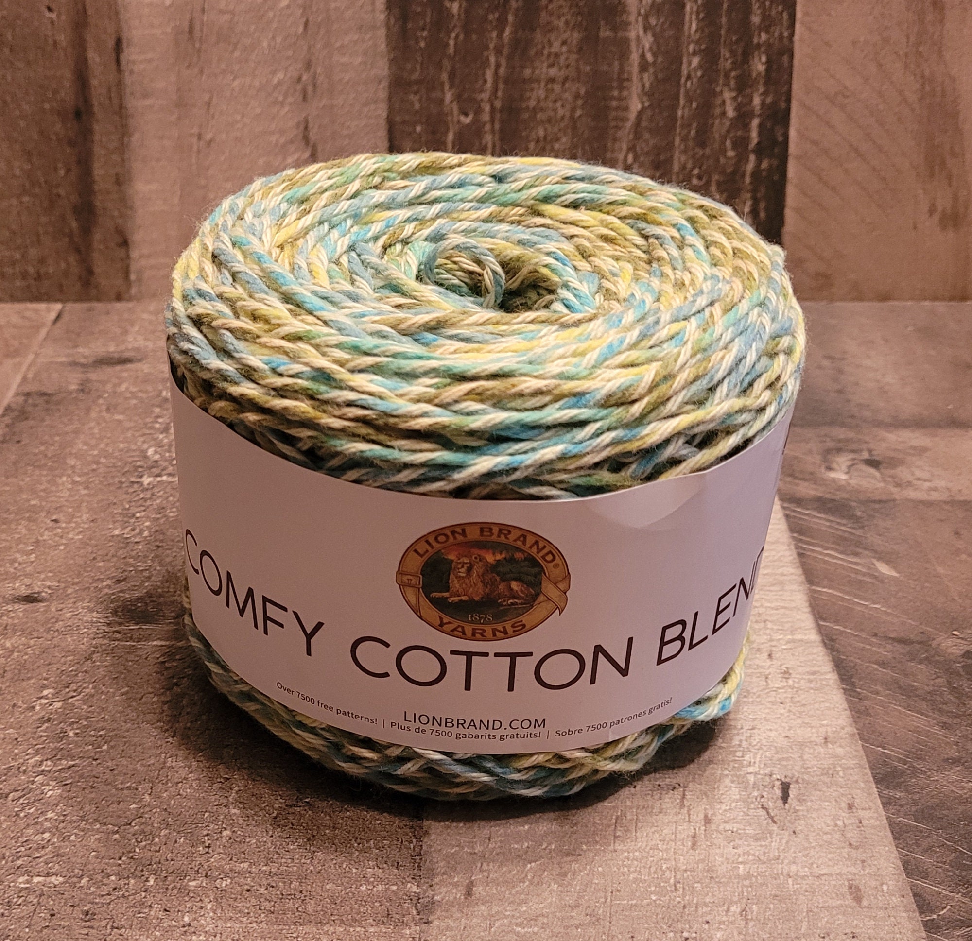 Comfy Cotton Blend by Lion Brand 1 Skein Spring Meadows 