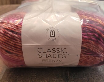 Universal Yarns - Classic Shades - Frenzy - 3 skeins, 3 colorways {see description}