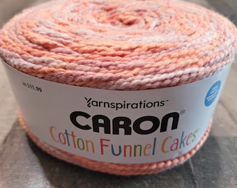 Caron - Cotton Funnel Cake - Peaches - 1 skein