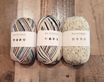 Paintbox Yarn - Socks - 3 skeins, 3 colorways {see description}