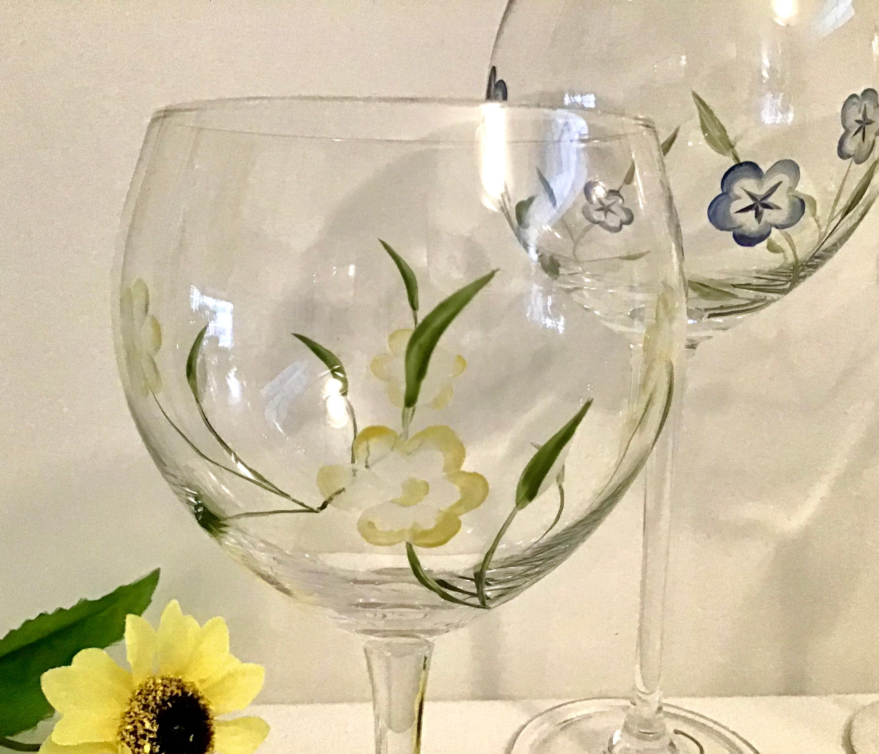 Lenox Wine Glasses Set of 4 Balloon Wine Glasses Etsy
