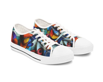 Picasso Themed Women's Sneakers