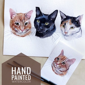 Aquarel aangepast huisdierportret van foto, huisdiertekening, hondillustratie, aangepaste kattentekening, verlies huisdier, herdenkingscadeau