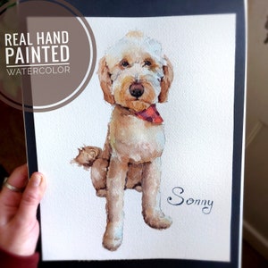 Echte aquarel aangepast huisdier portret, huisdier tekening, hond illustratie, aangepaste kat tekening, huisdier housewarming cadeau voor moeder, cadeau voor haar origineel