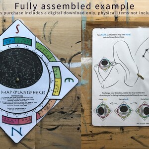 Star Map planisphere Printable File - Etsy Canada
