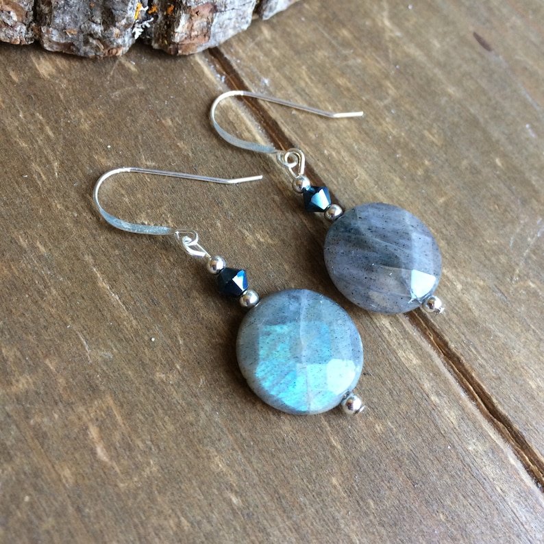 Earrings for women rainbow labradorite healing stone chakra stone earrings copper boho earrings tribal festival unique jewelry for women SLD