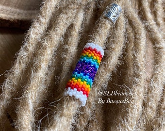 Dreadlocks sieraden vlechten sieraden rocailles peyote kralen haar handgemaakte sieraden haar loc baard native palet haaraccessoires mannen vrouwen