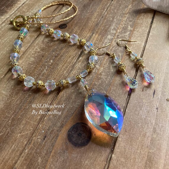 Boho Strass Nappa Orecchini Argento Lunga Catena di Cristallo