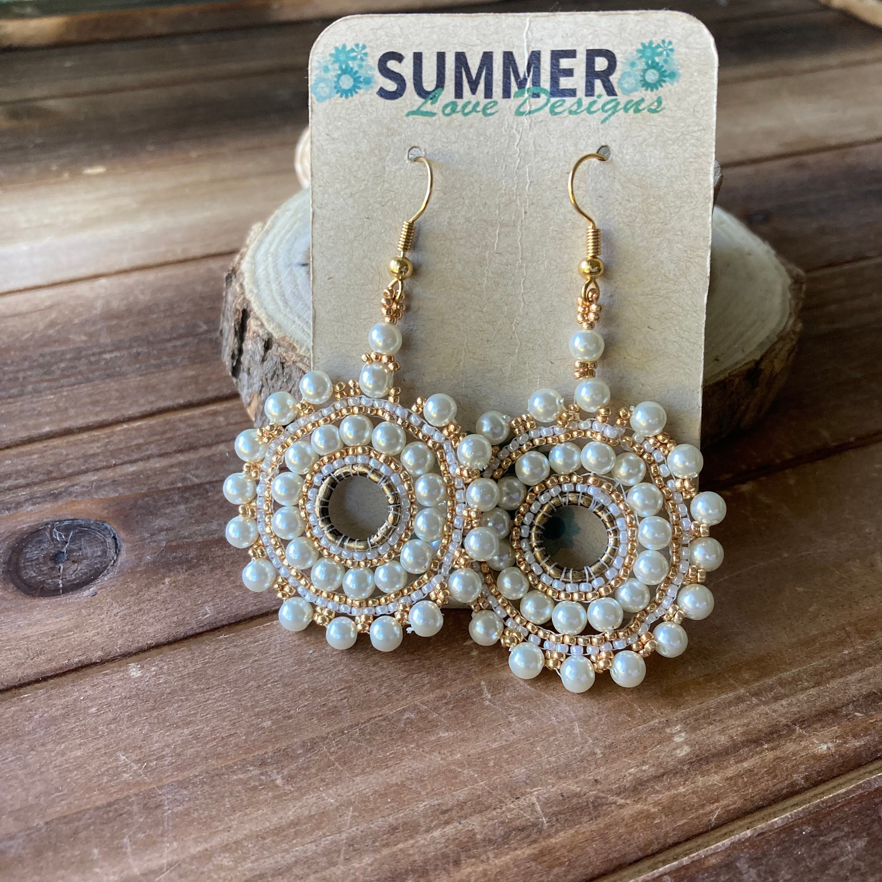 Handmade Faux Pearl Earrings ❤️1sets Amazon.com: JewelrieShop Fake Pearl Earrings Stud Set Faux  main image 2