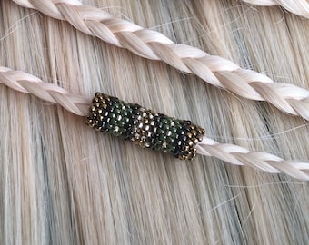 Dreadlocks Schmuck Dreadlocks Zöpfe Schmuck Peyote Perlen Peyote Perlen Haar Schmuck Haar Kunst Bart Haar-Accessoires SLD für Männer und Frauen