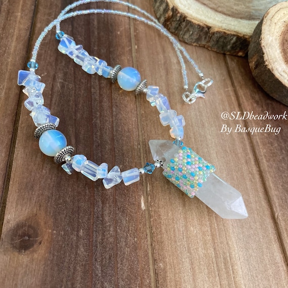 Baby crystal necklace best sale